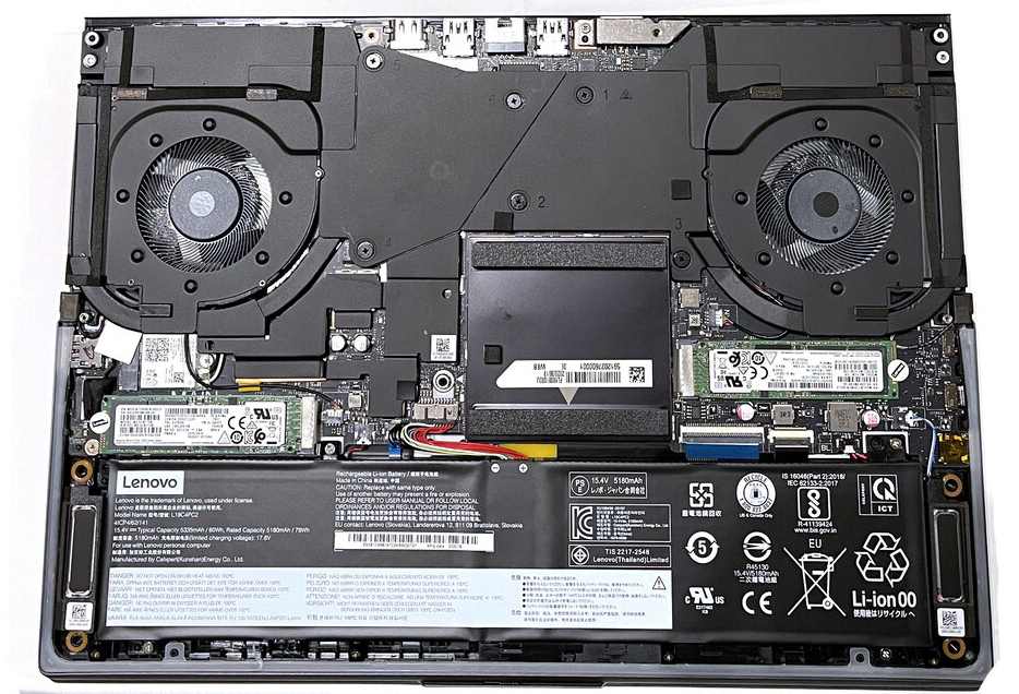 How to replace and fix Lenovo Legion 7-15IMH05 81YT little brown 7-color backlit Arabic AR keyboard palmrest (LENOVO Legion 7 15IMH05)